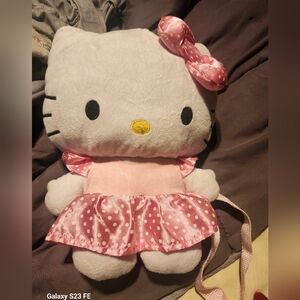 Hello kity peluche backpack